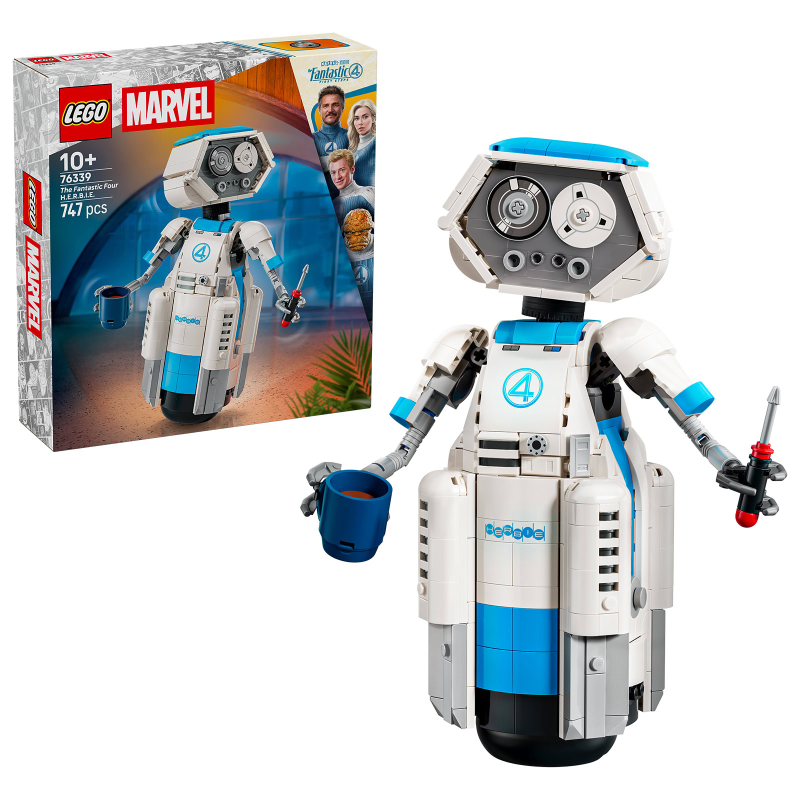▻ New LEGO Marvel 2026 set: 76339 The Fantastic Four HERBIE is